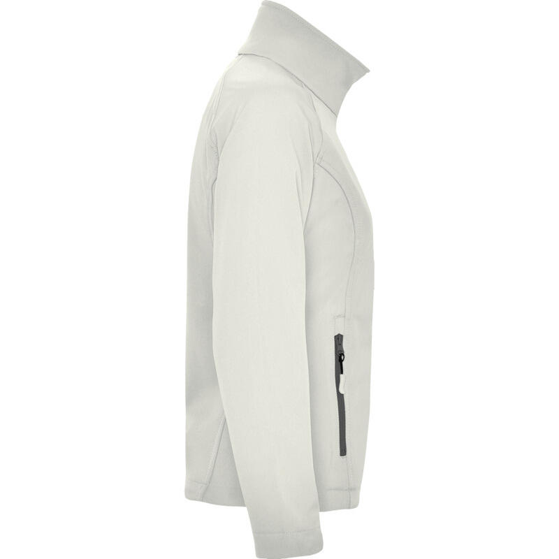 Giacca Soft Shell Donna Roly Antartida Bianco Perla 4/4
