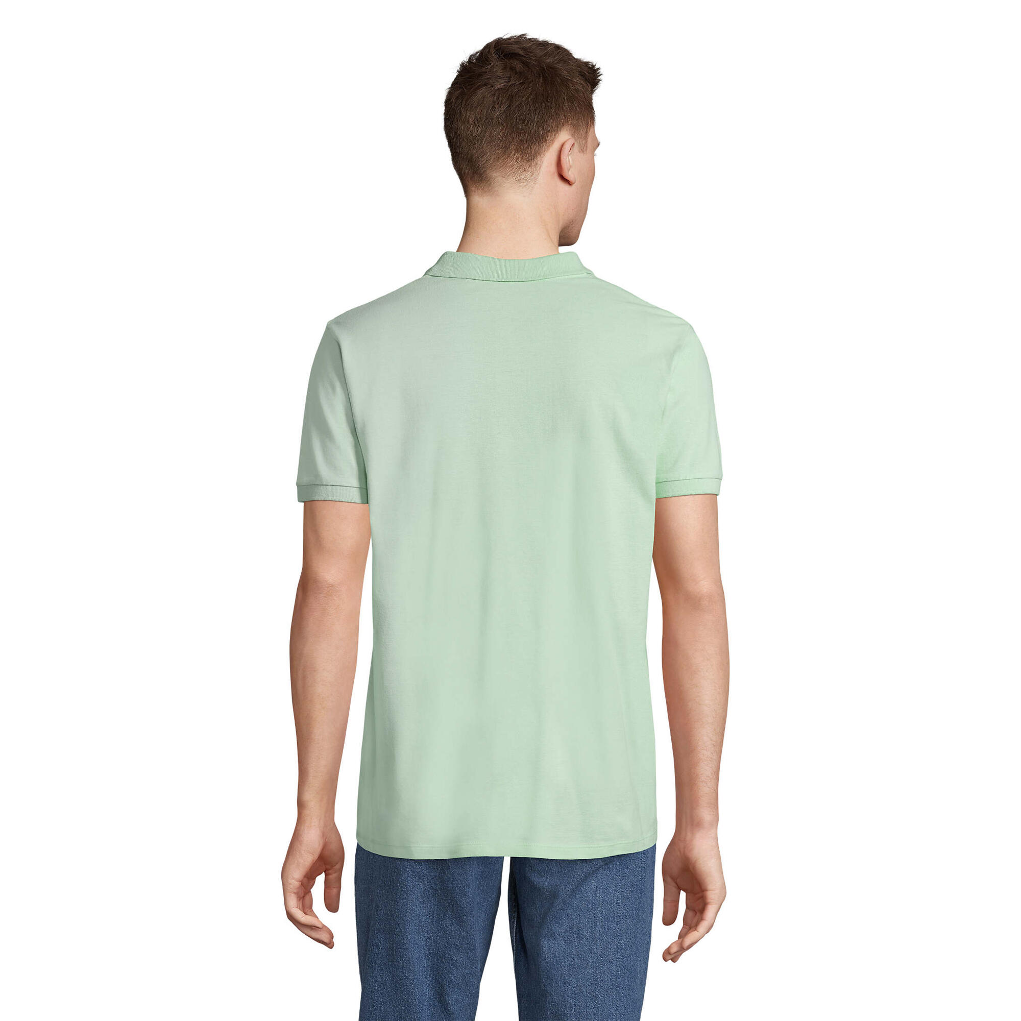 Polo PLANET Homme (Vert Glacé) 2/4