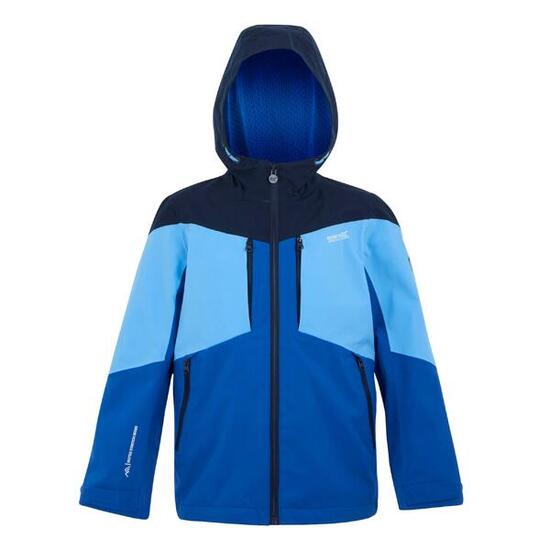 Veste Imperméable HIGHTON Enfant (Bleu Olympien / Bleu Clair / Bleu Marine)