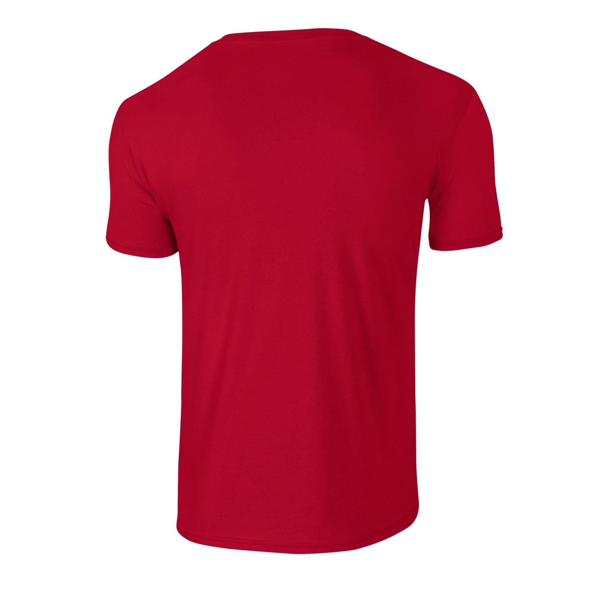 Tshirt SOFTSTYLE Adulte (Rouge Vif) 2/2