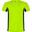 Tshirt SHANGHAI Homme (Vert Fluo / Noir Uni)