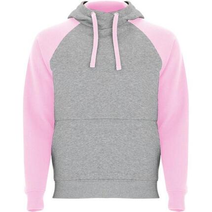 Sweat À Capuche BADET Adulte (Gris Chiné / Noir)