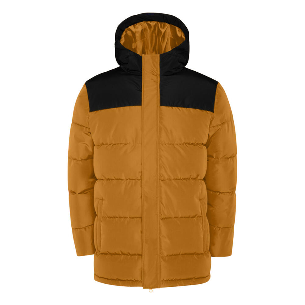 Unisex Adult Tallin Insulated Jacket (Curry Yellow/Solid Black)
