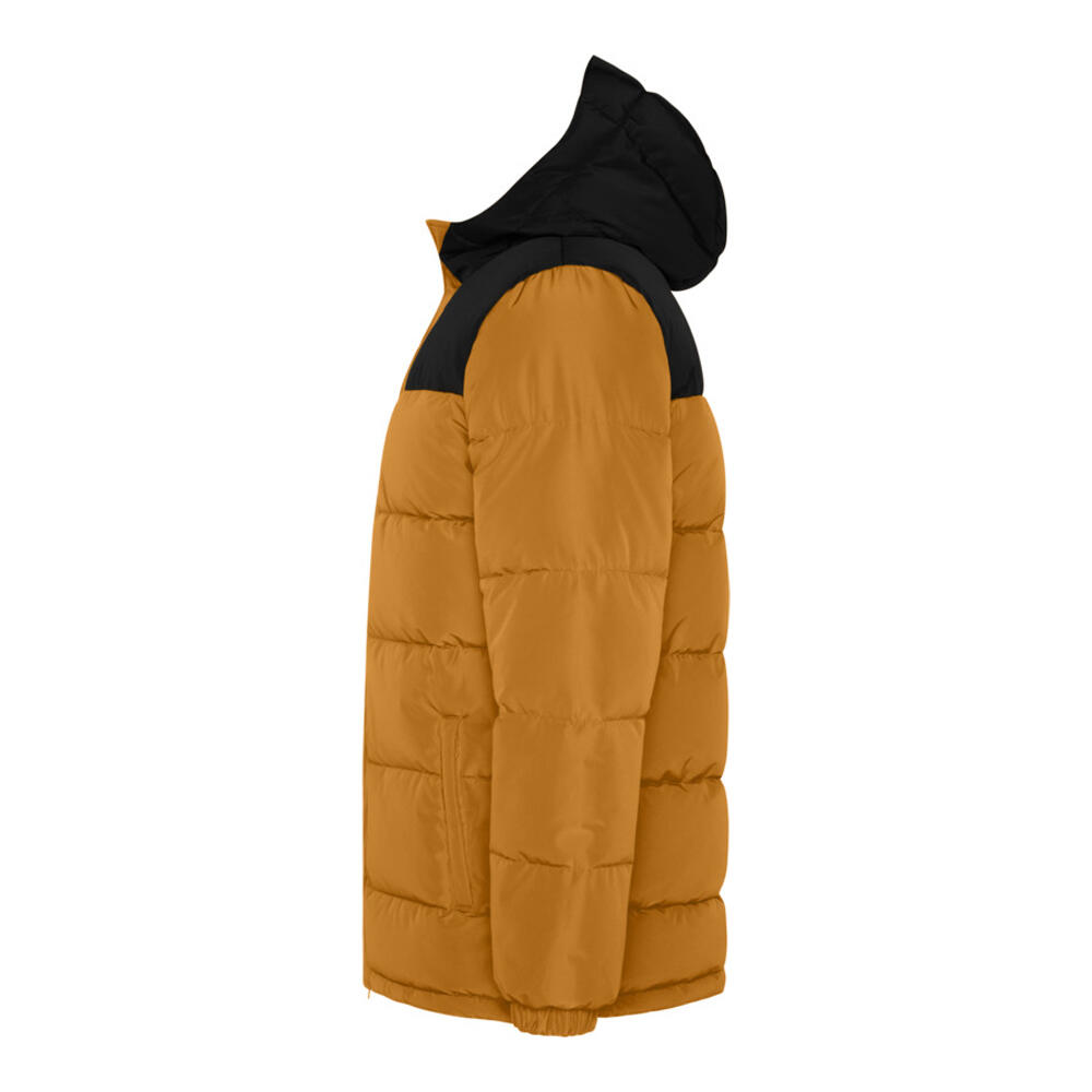 Chaqueta Aislante Tallin para Adultos Unisex Amarillo Curry, Negro Sólido 4/4