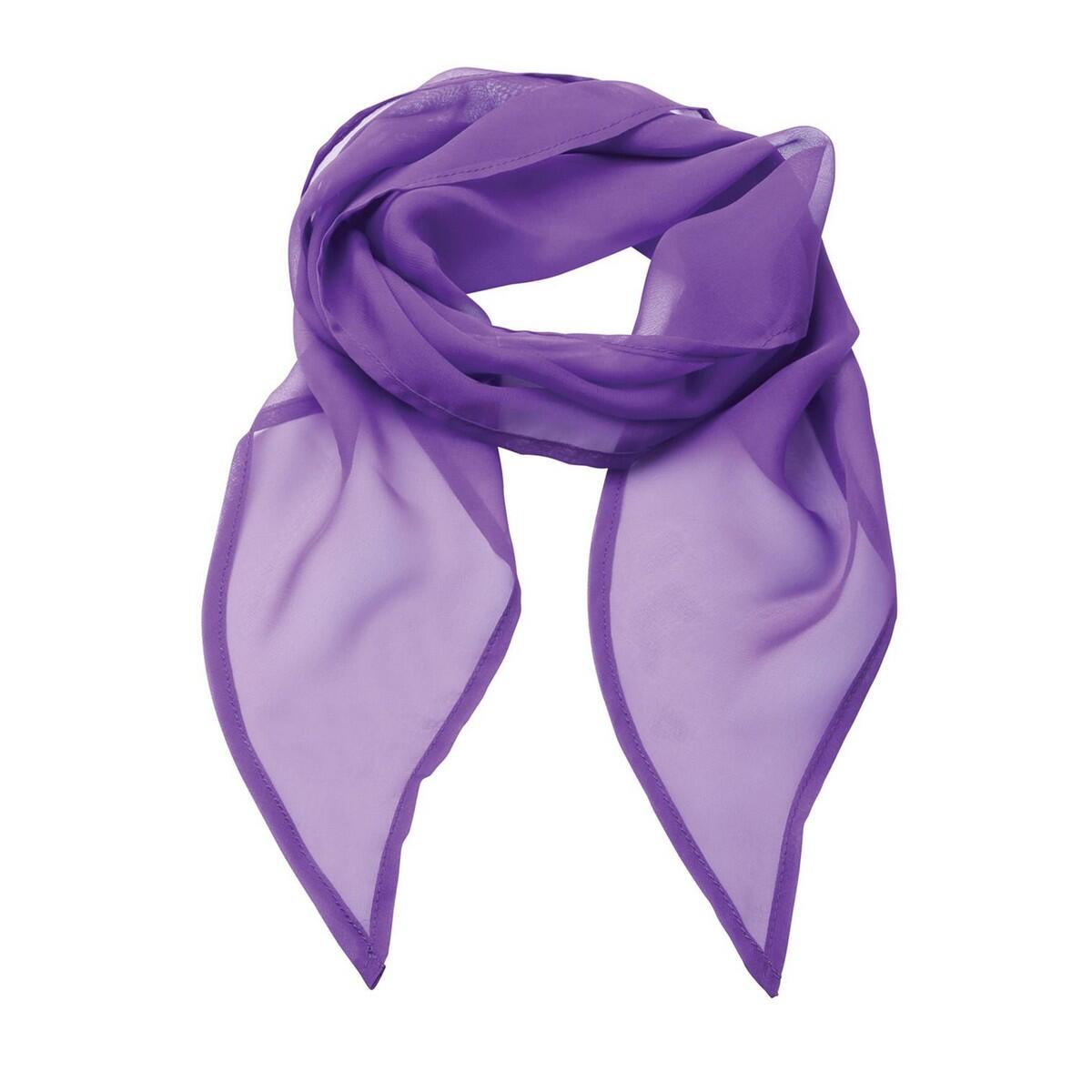 PREMIER Cachecol Chiffon Mulher Rich Violet