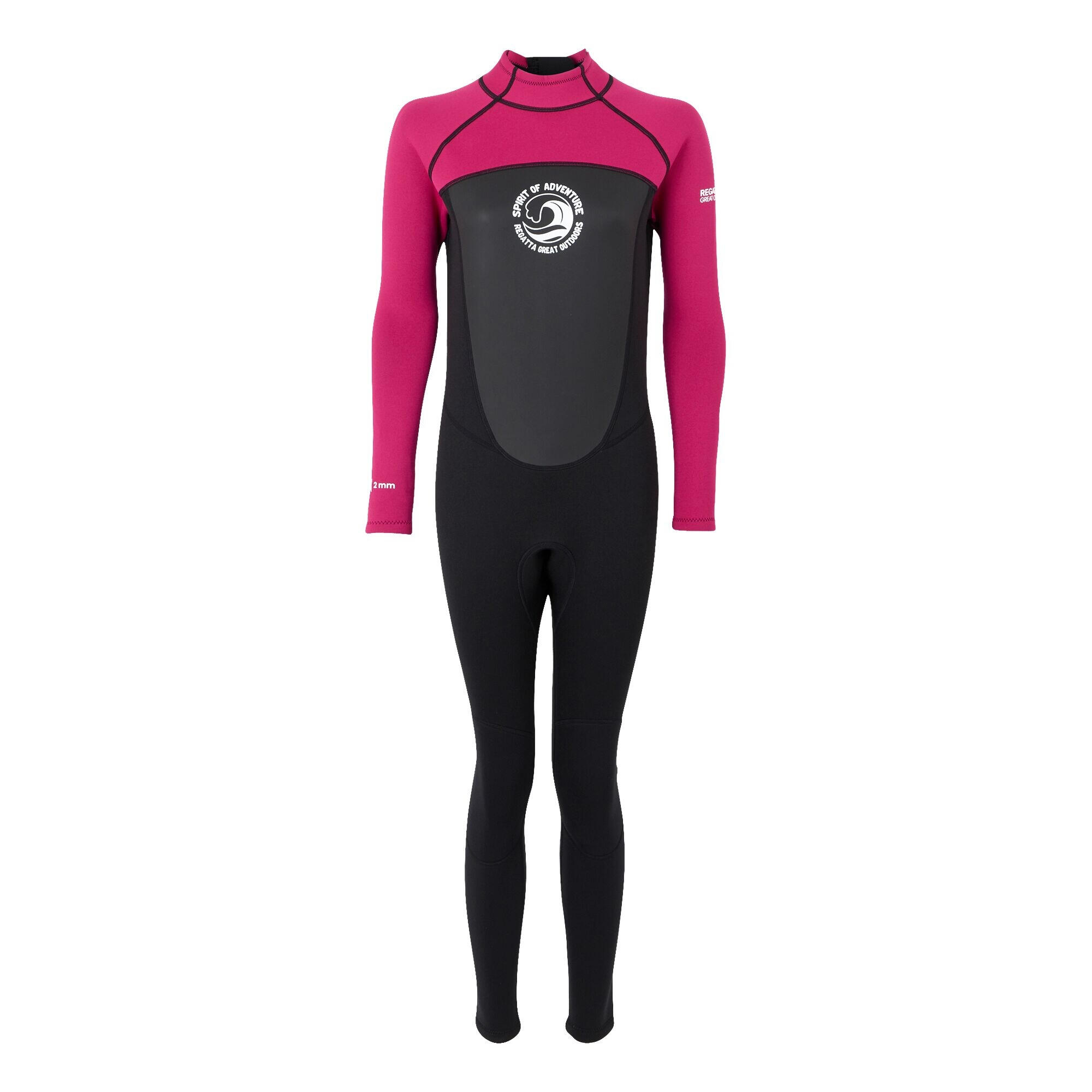 REGATTA Womens/Ladies Wetsuit (Black/Pink Fusion)