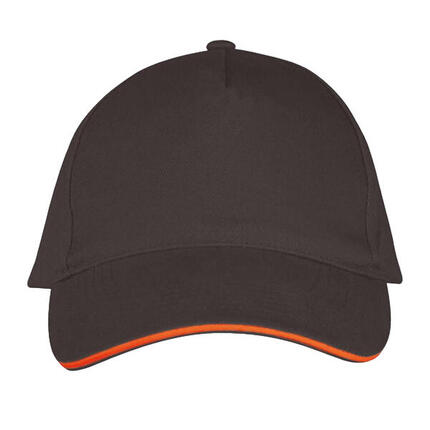 Casquette De Baseball LONG BEACH (Blanc / Bleu Marine)