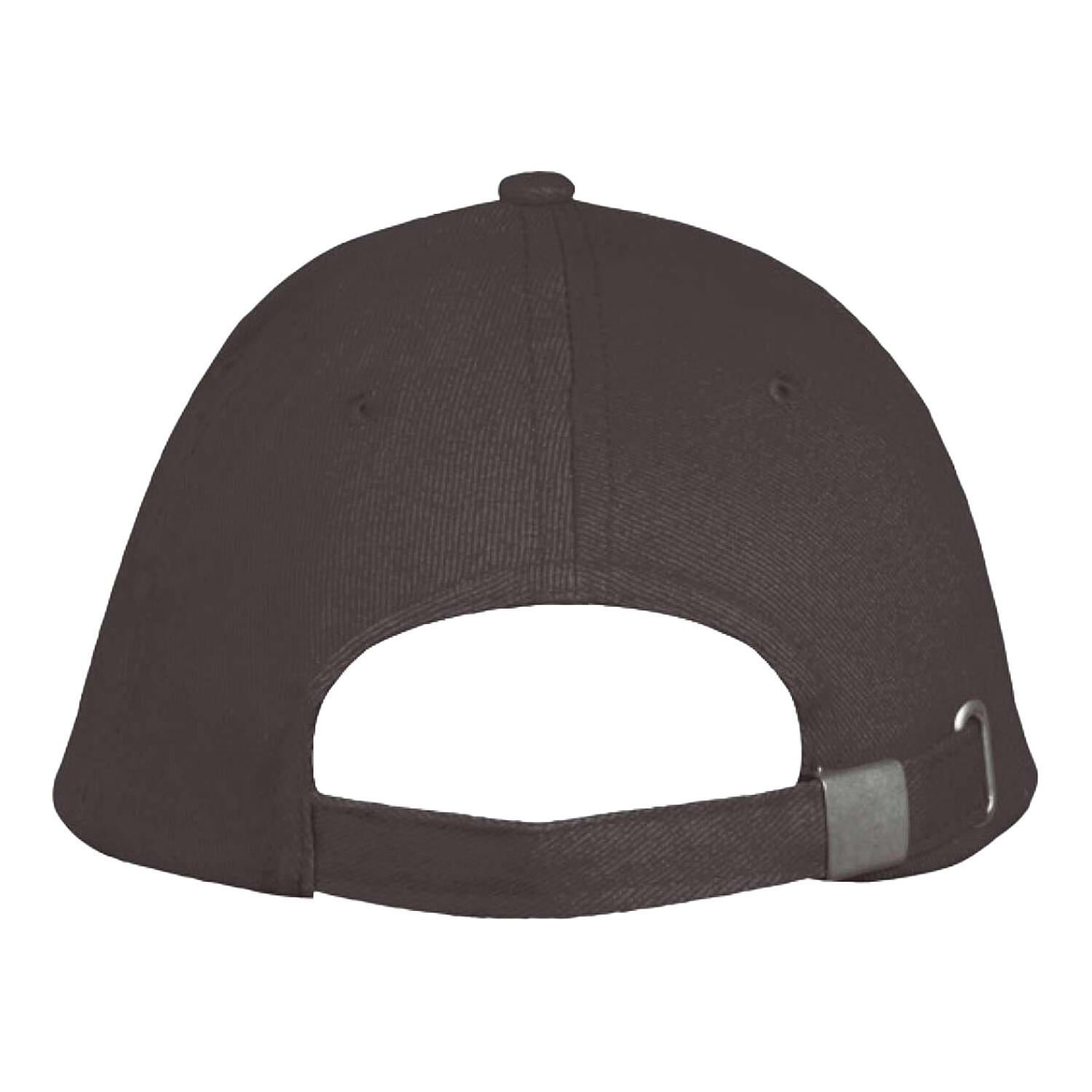 Casquette De Baseball LONG BEACH (Gris Foncé / Orange) 2/3