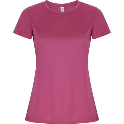 Dames imola sport tshirt (massief zwart)