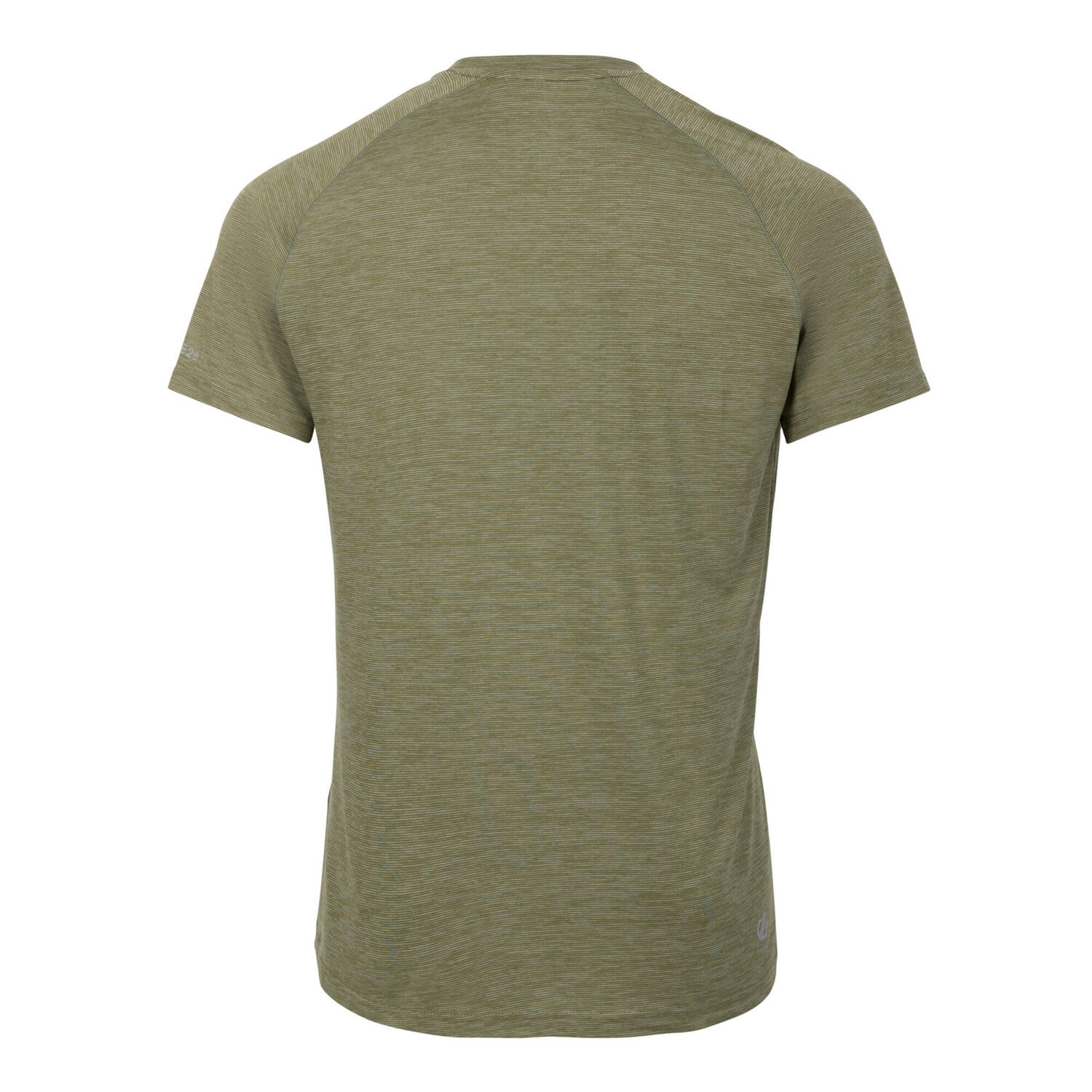 Camiseta Persist Jaspeada para Hombre Verde Olivino 2/4