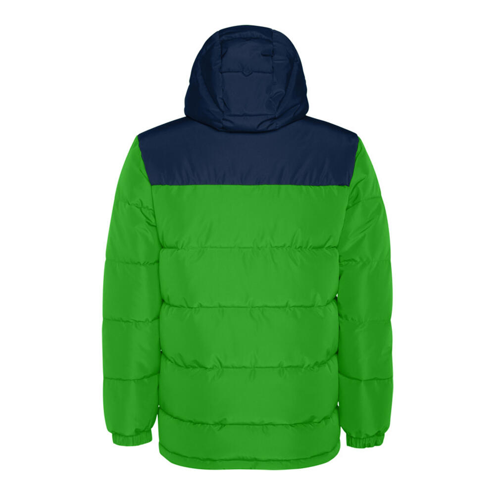 Giacca Isolante Adulto Unisex Roly Tallin Verde Felce Blu Navy 2/4