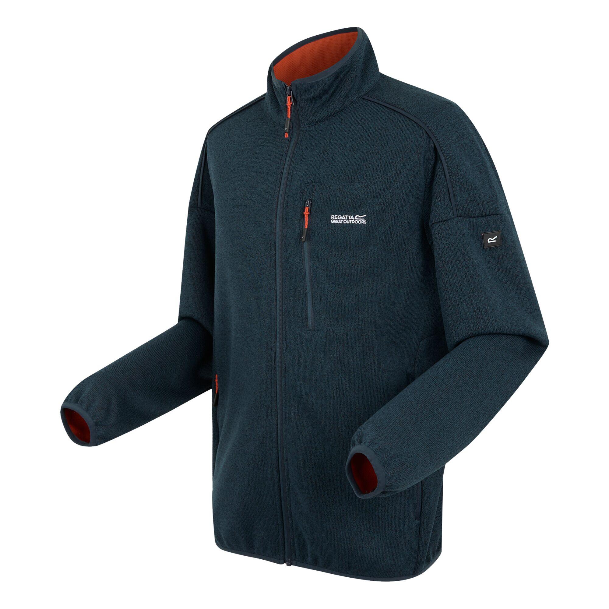 "Kames" Fleecejacke Durchgehender Reißverschluss für Herren 3/5
