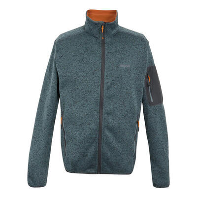 Heren newhill marl full zip fleecejack (stormachtig weer)