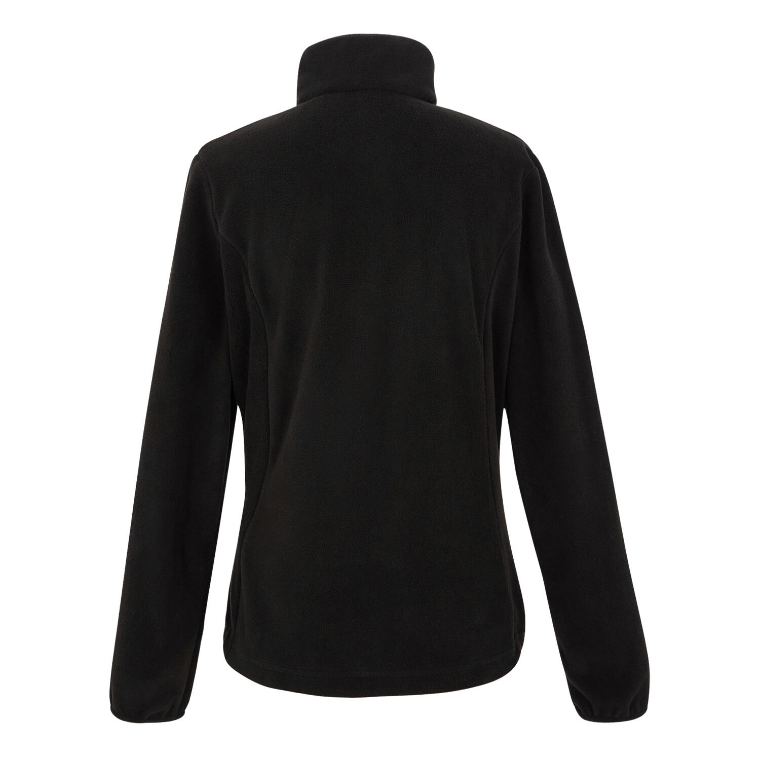 REGATTA Womens/Ladies Floreo IV Full Zip Fleece Jacket (Black/Peach Bloom)