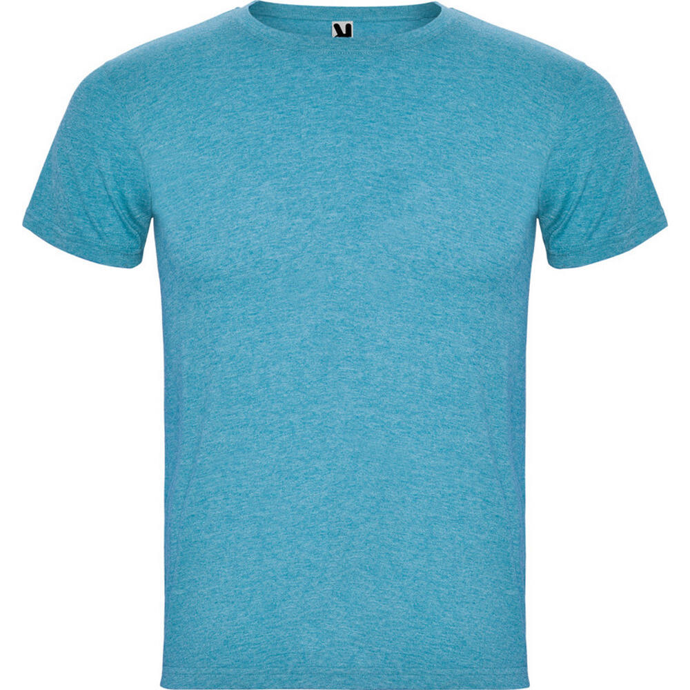 Roly - Tshirt Fox Homme (turquoise Vif Chiné) - T-shirt Manches Courtes - 40 M - Decathlon