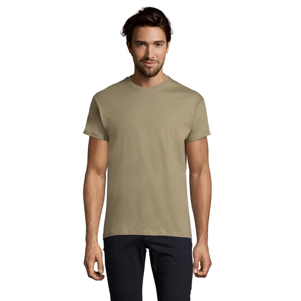 Unisex Adult Imperial TShirt (Khaki Heather)