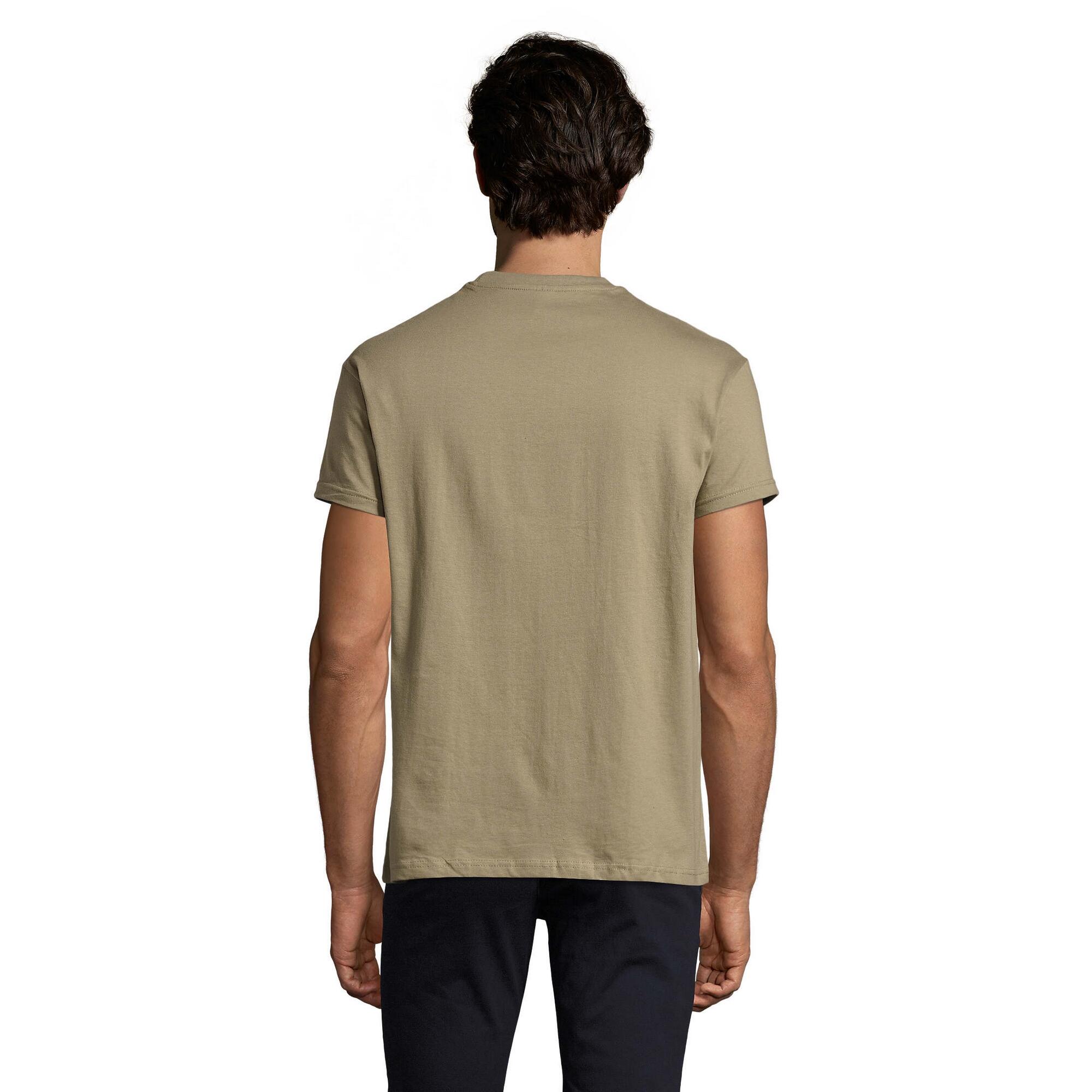 Tshirt IMPERIAL Adulte (Kaki Chiné) 2/4