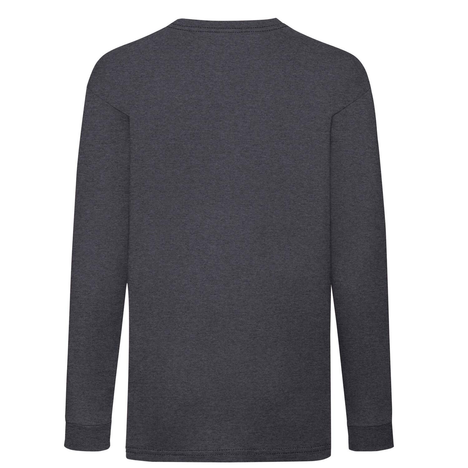 Tshirt VALUEWEIGHT Enfant (Gris Foncé Chiné) 2/3