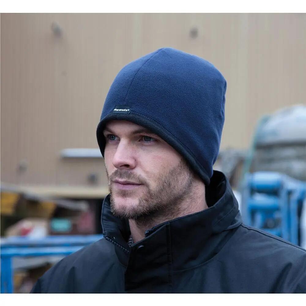 Gorro Bob de micro forro polar reversible invierno Unisex hombre mujer 2/3