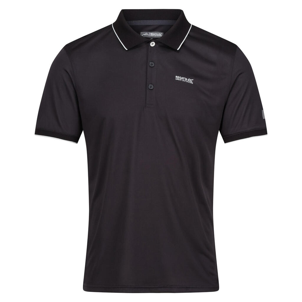 Mens Remex II Polo Shirt (Ash Solid)