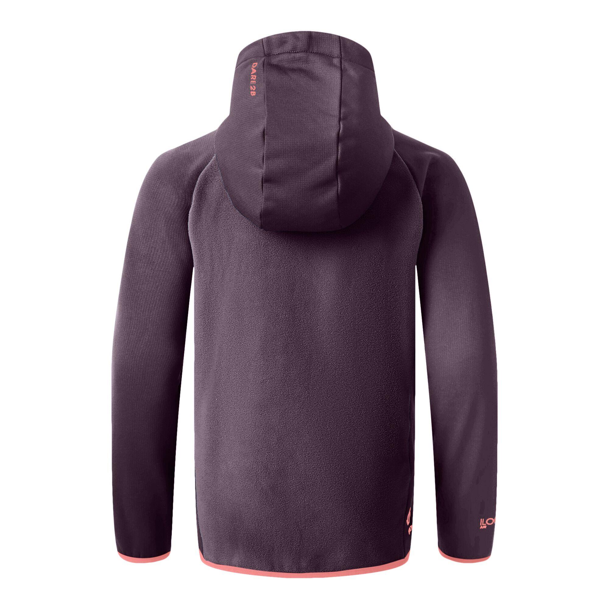 Childrens/Kids Switch Out Padded Jacket (Deep Plum/Lilac) 2/4
