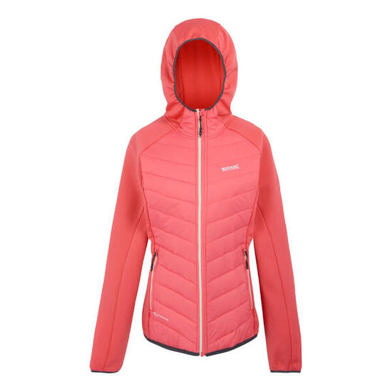Andreson VIII" Hybridjacke für Damen Pfirsichblüte/Mittelgrau
