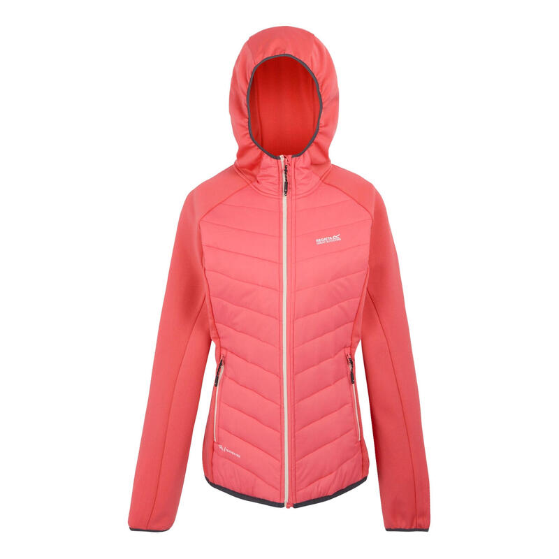 Veste Hybride ANDRESON Femme (Pêche Foncée / Gris Phoque)