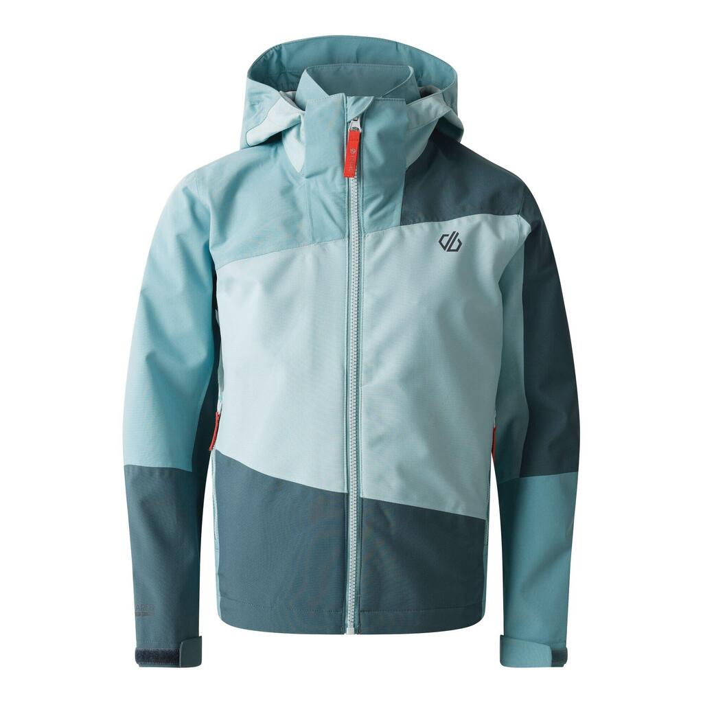 Childrens/Kids Explore II Waterproof Jacket (Element Grey/Aquifer)