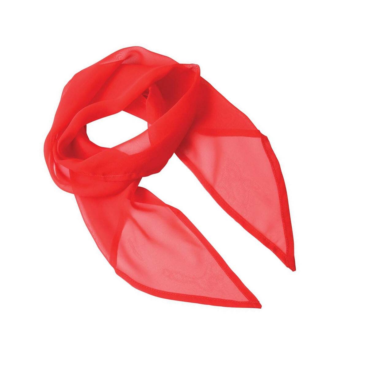 Cachecol Chiffon Mulher (Vermelho Morango) 2/3