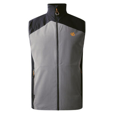 Heren latitudinal iii gilet (zwart/grijs)