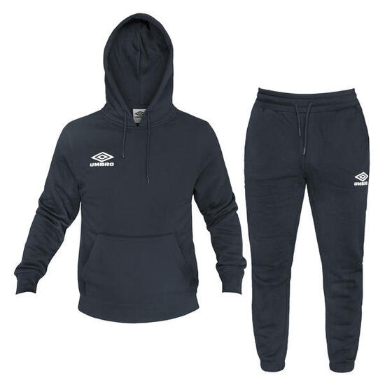 Tuta Uomo Cotone Felpato Cappuccio 655