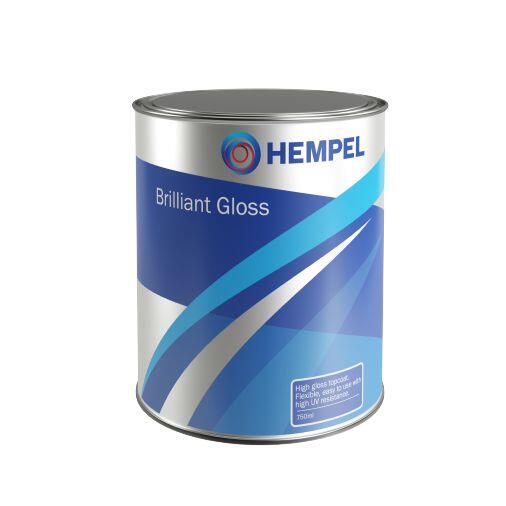 Lacca BRILLIANT GLOSS - HEMPEL 750 ml bianco 10501 2/2