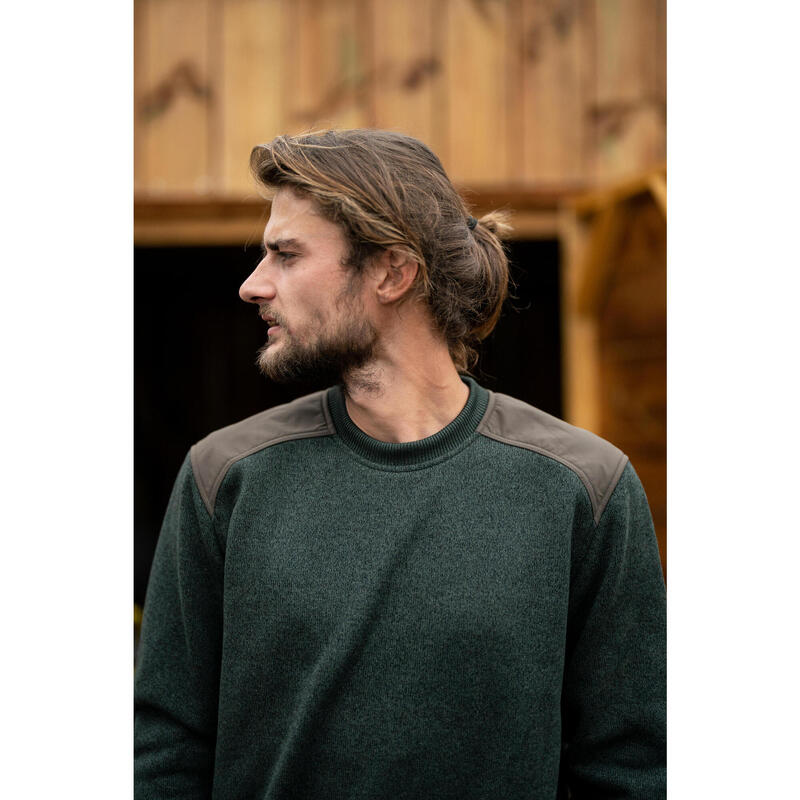 Seconde vie - PULL 500 VERT - TRÈS BON