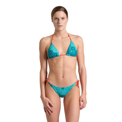 Costume due pezzi Donna - Water Print String Bikini Triangle