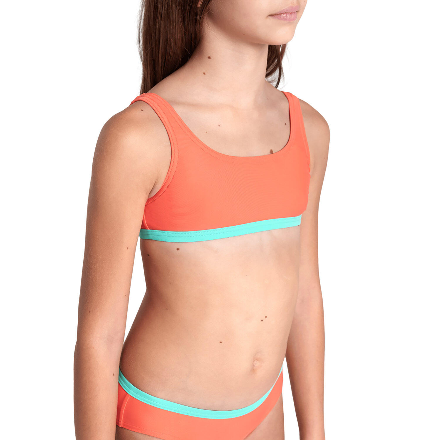 Costume due pezzi Ragazza - Essentials Bikini Bralette 4/5