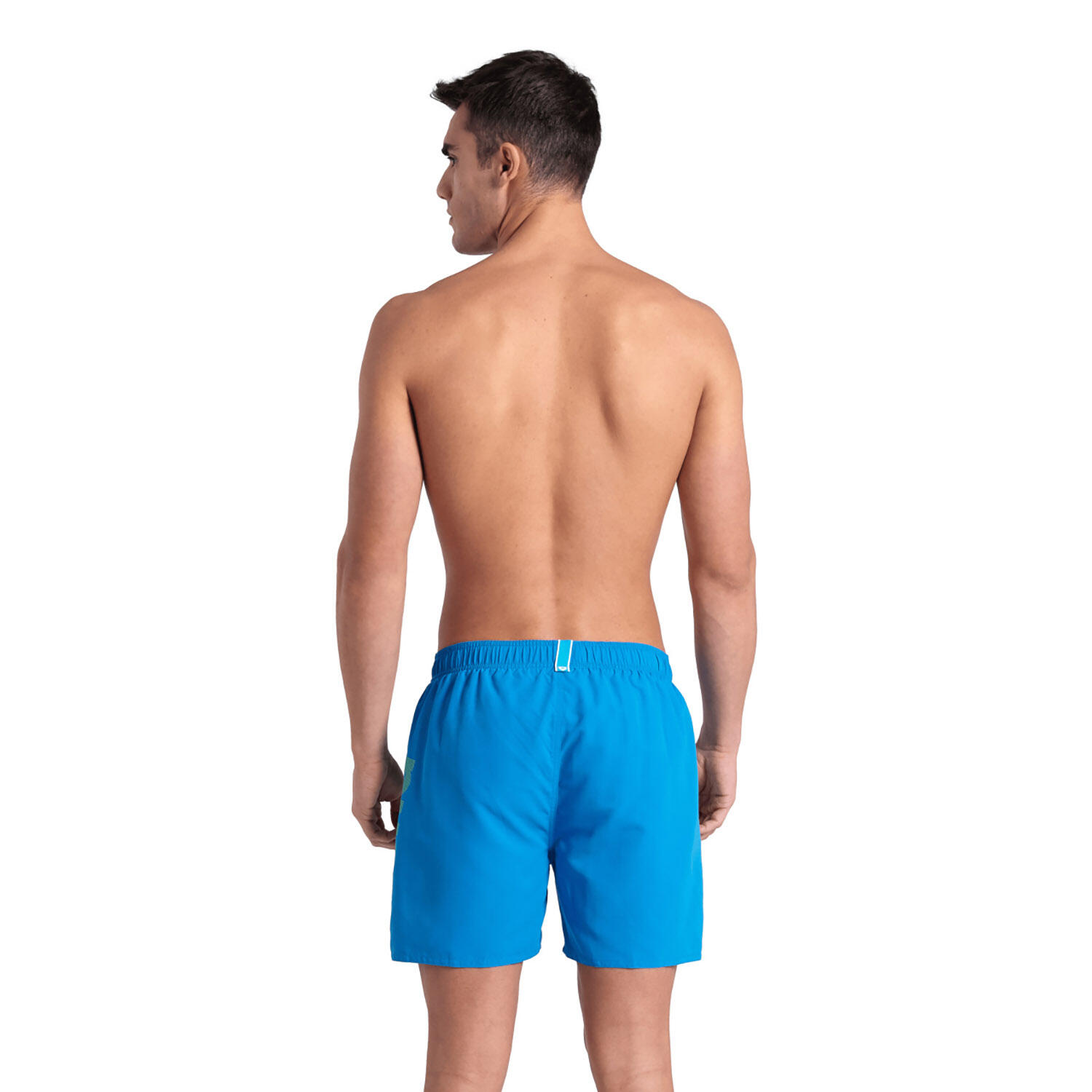Badehose leicht schnelltrocknend Herren - Fundamentals Arena Logo Boxer R 2/6