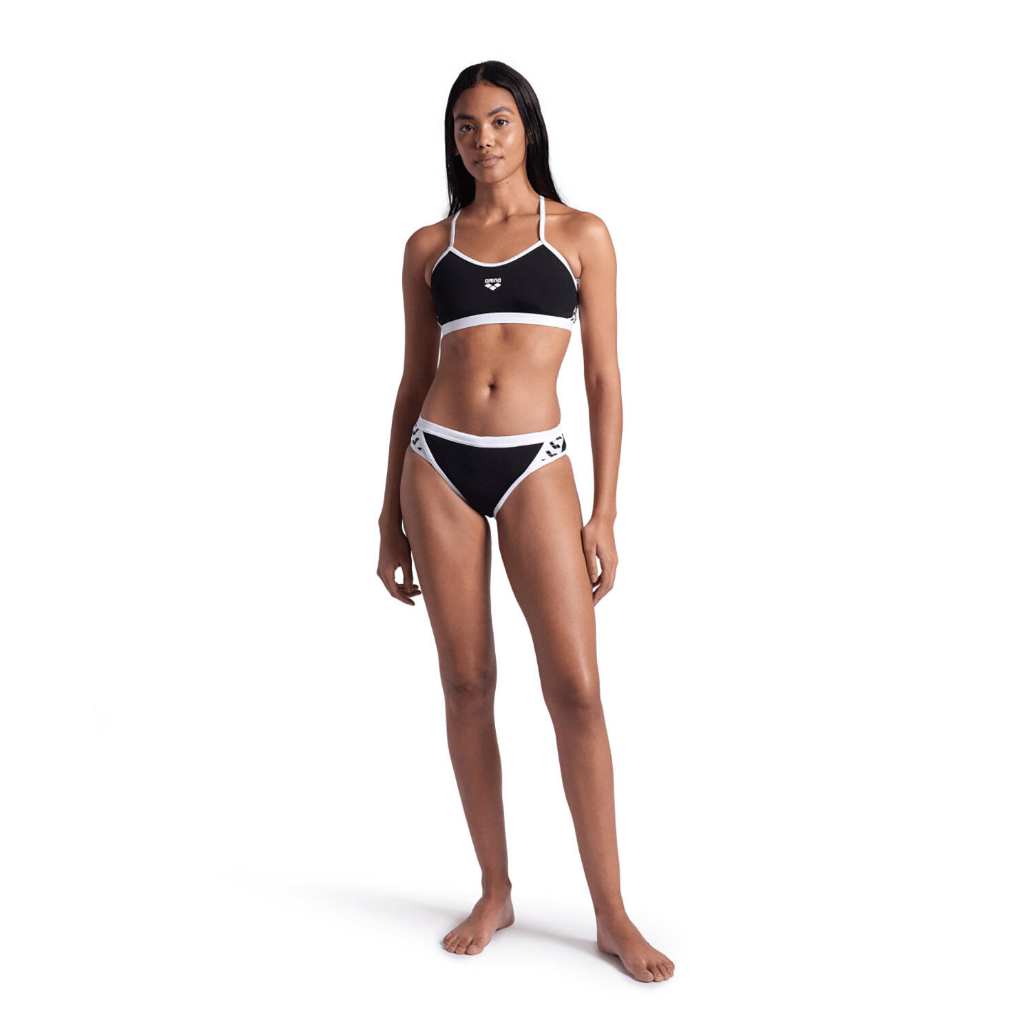 Maillot de bain deux-pièces Femme - Icons Bikini Cross Back Solid 3/5