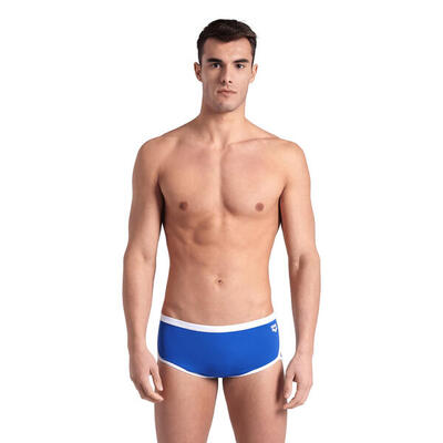 Arena zwemboxer icons low waist solid blauw