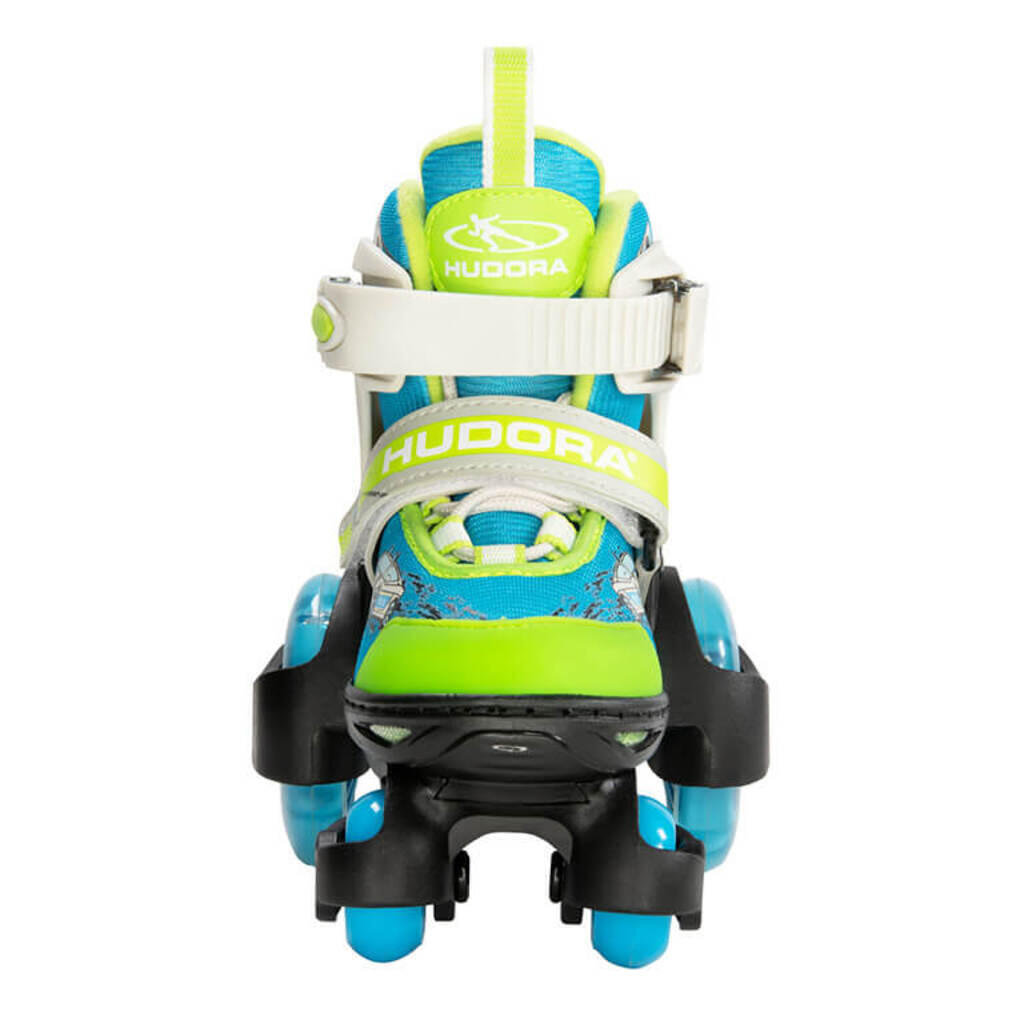HUDORA HUDORA Rolschaatsen My First Quad LED Auto, Maat 30-33