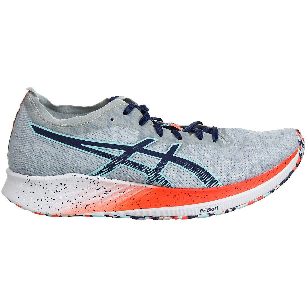 Asics Magic Speed Mens Grey Running Trainers 1/5