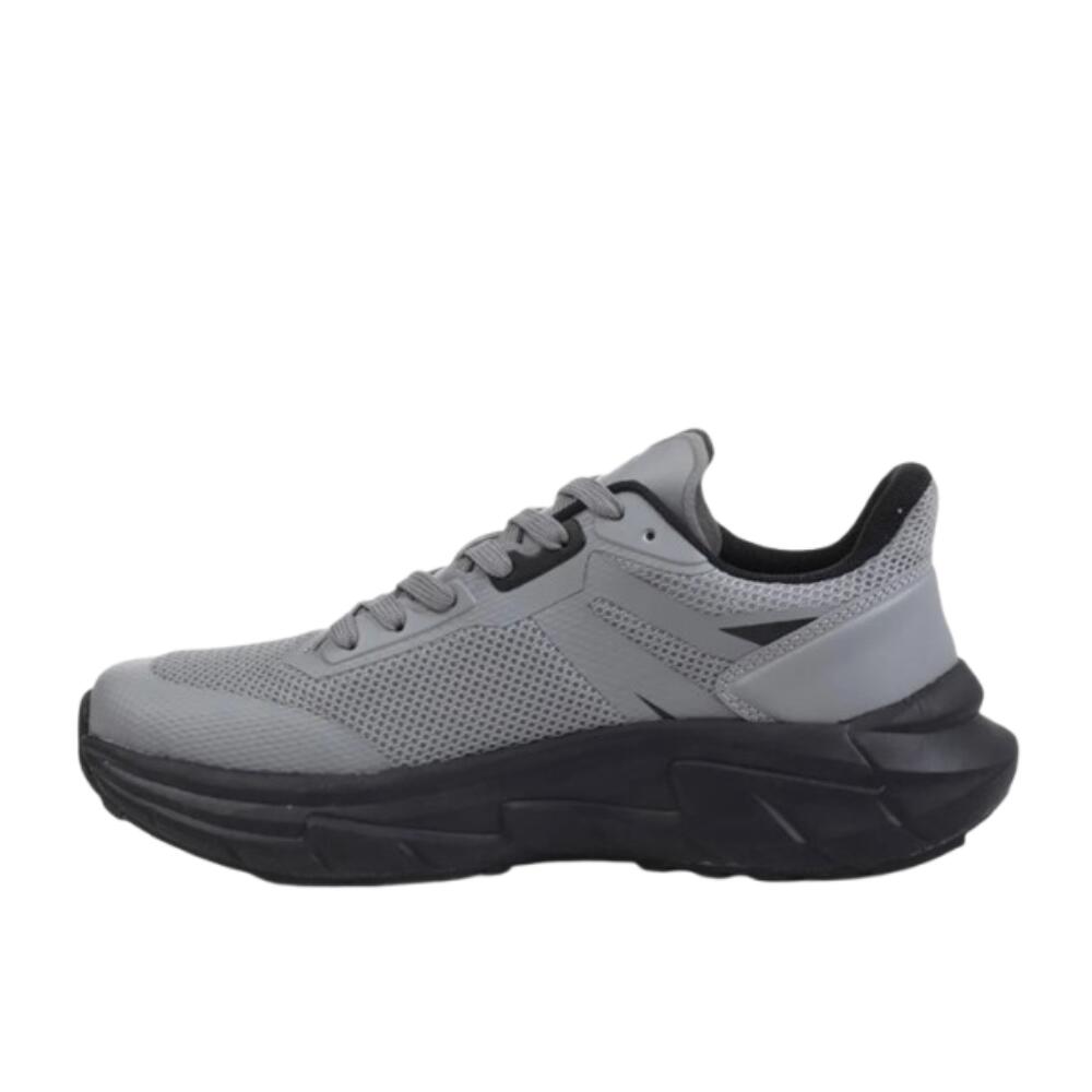 +8000 TERUL. Gris oscuro. Zapatillas Trail Running Hombre 2/4