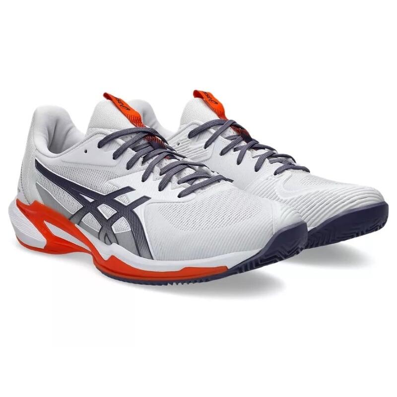 Chaussure tennis Solution Speed FF 3 Clay légère blanche FLYTEFOAM™ 5/5