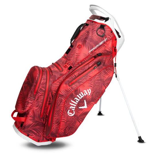 Sacca da golf impermeabile Fairway 14 Hyper Dry - Borsa con supporto - Rossa