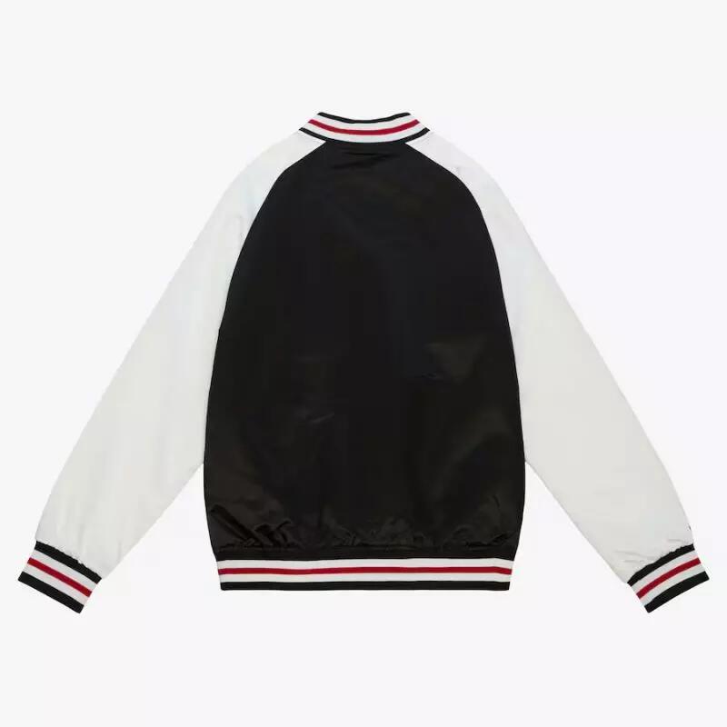Blouson NBA Miami Heat Mitchell & Ness Primetime Lightweight Satin Noir 2/3