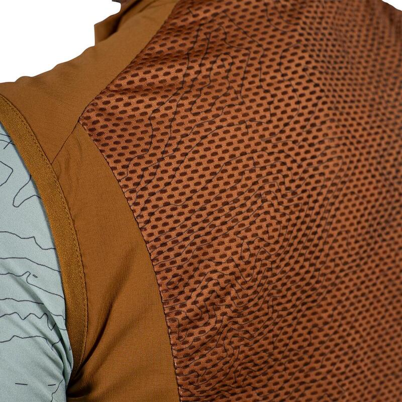 Gilet léger et coupe-vent MTB Endurance 2.0 Marron Femme
