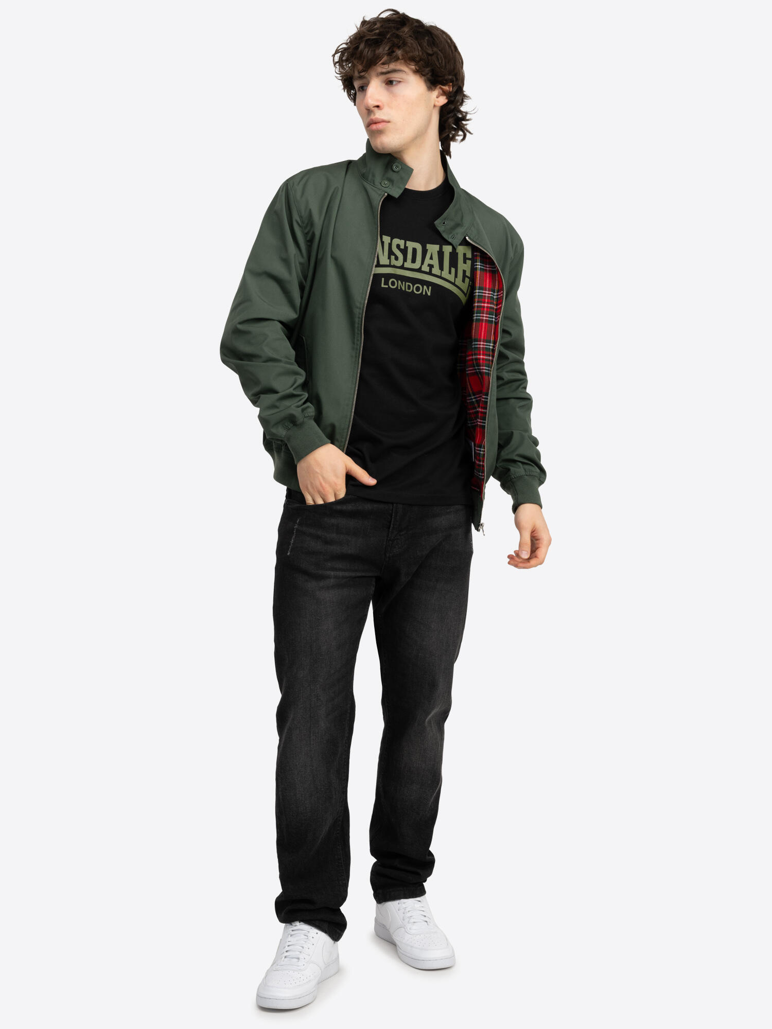 LONSDALE Herren Jacke schmale Passform CLASSIC 4/6