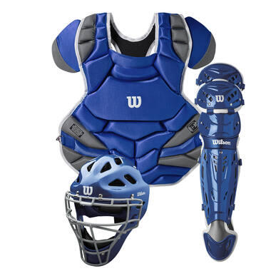 Wilson WTA4603 C1K Catcher-Ausrüstungsset. Farbe Royal