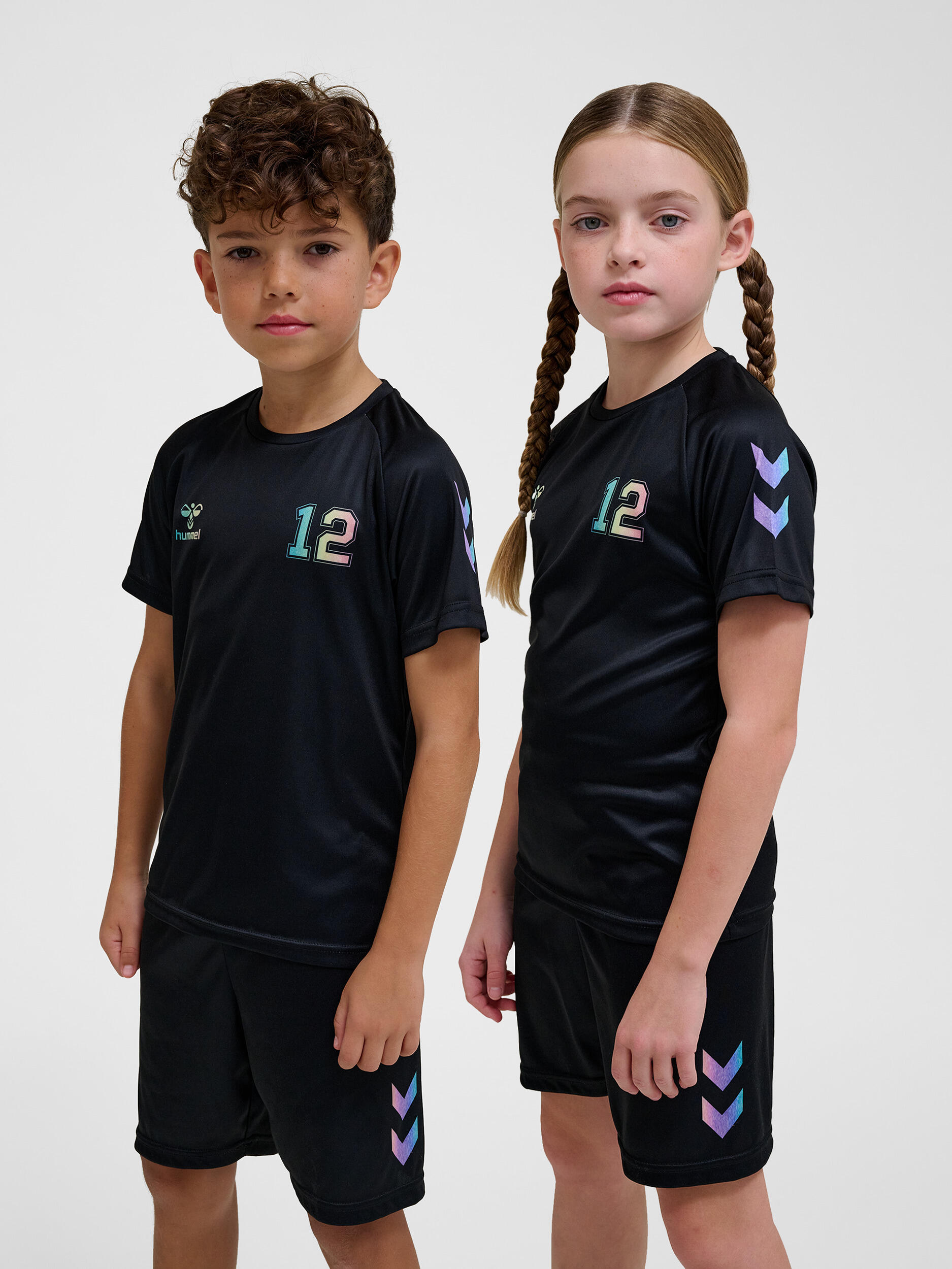 HUMMEL Instap T-Shirt Hmlshimmer Uniseks Kinderen HUMMEL
