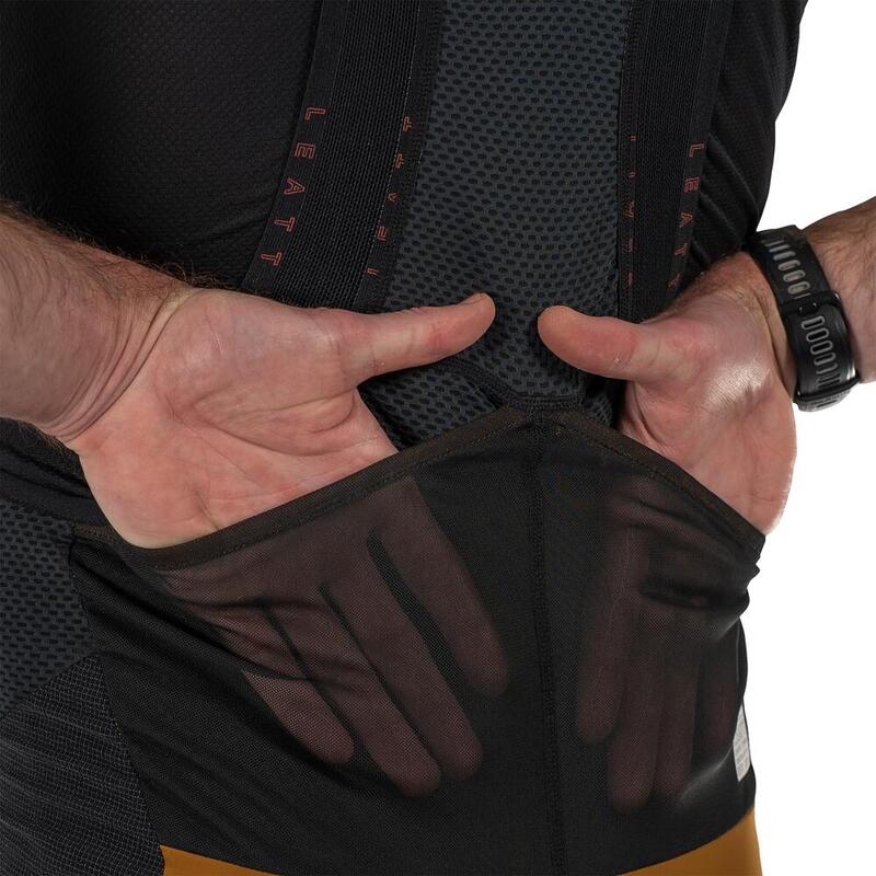 Spodenki kolarskie (na szelkach) z pampersem LEATT Bib MTB Endurance 5.0