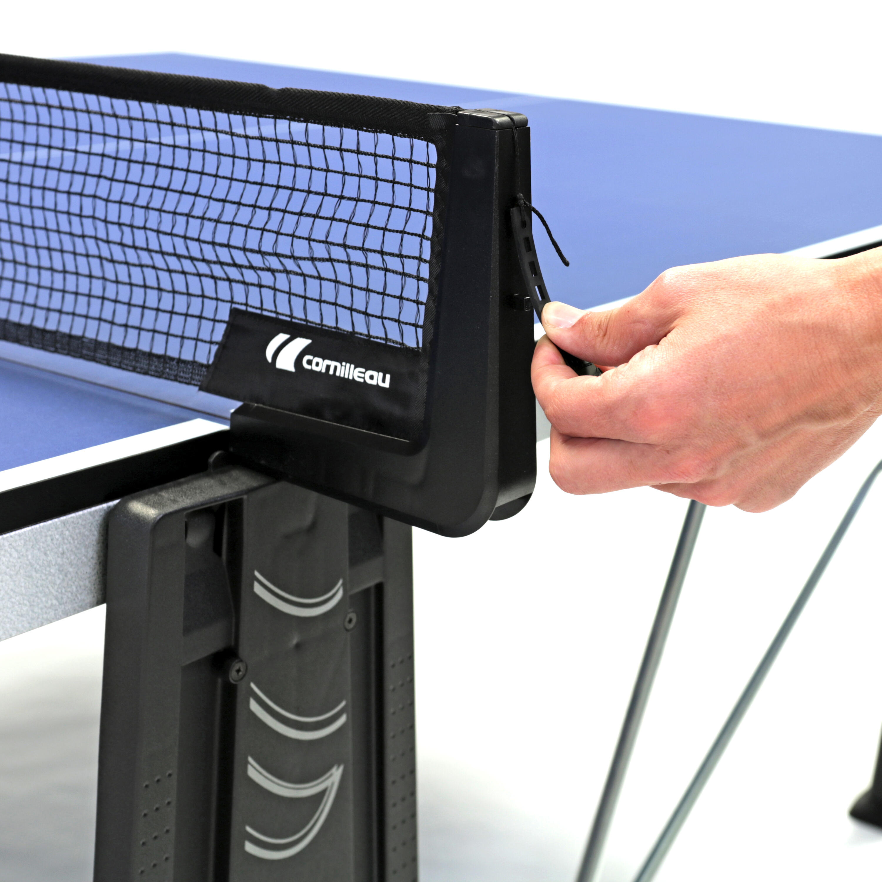 Cornilleau - Table de ping pong d'intérieur 300 Indoor - Bleu 6/7
